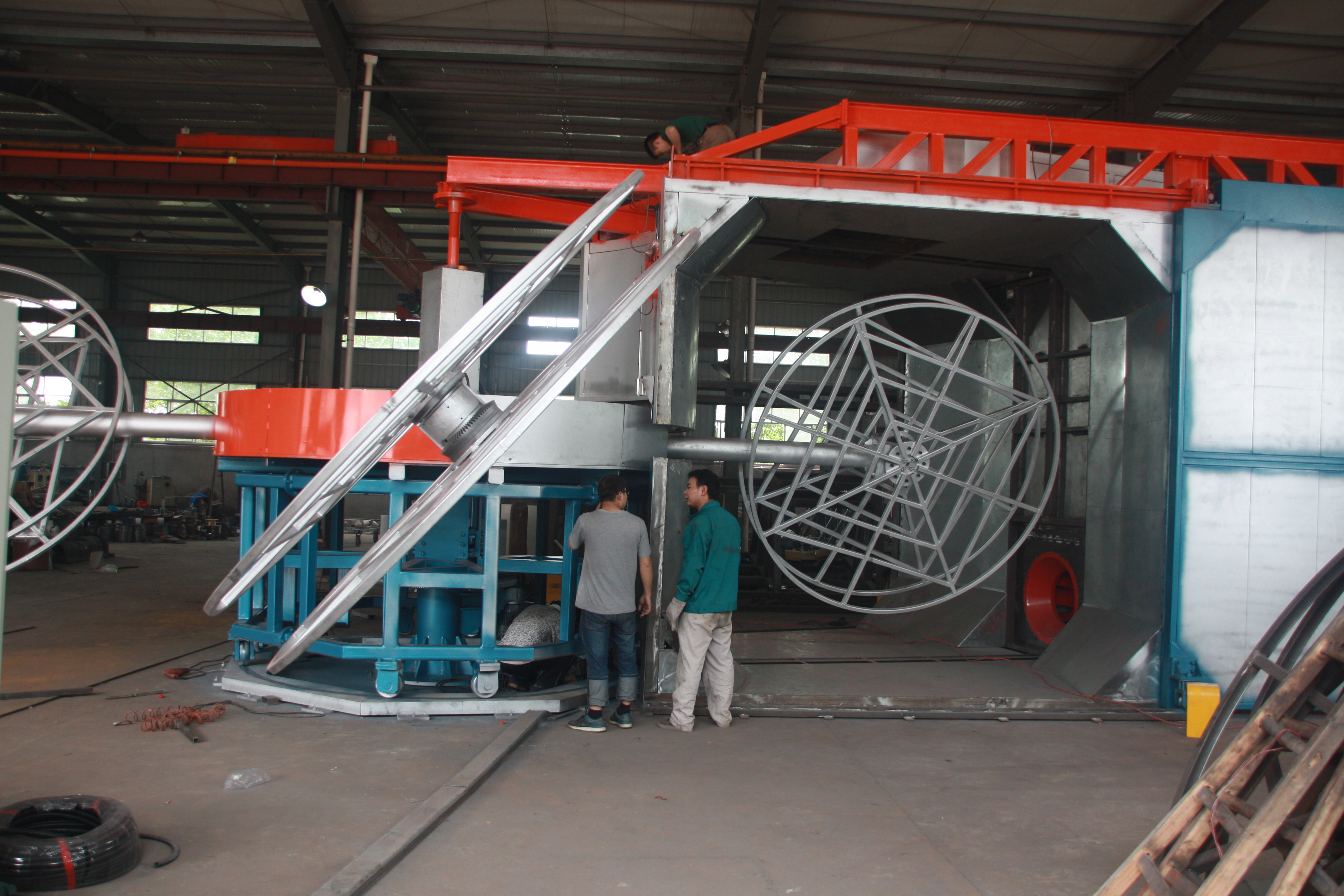 Carrousel Rotational Molding Machine with CE Certificate