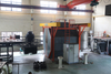 High Efficiency Shuttle Rotational Molding Machine