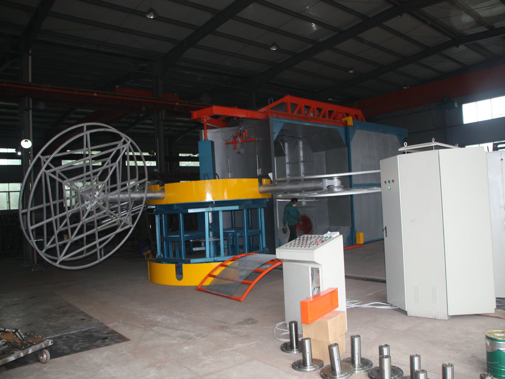 Durable Carrousel Rotational Molding Machine Oven Fixed