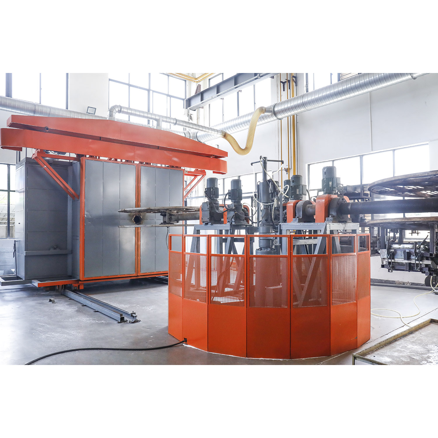 Rotational Molding Machine for Floating Pontoon Manufacturer