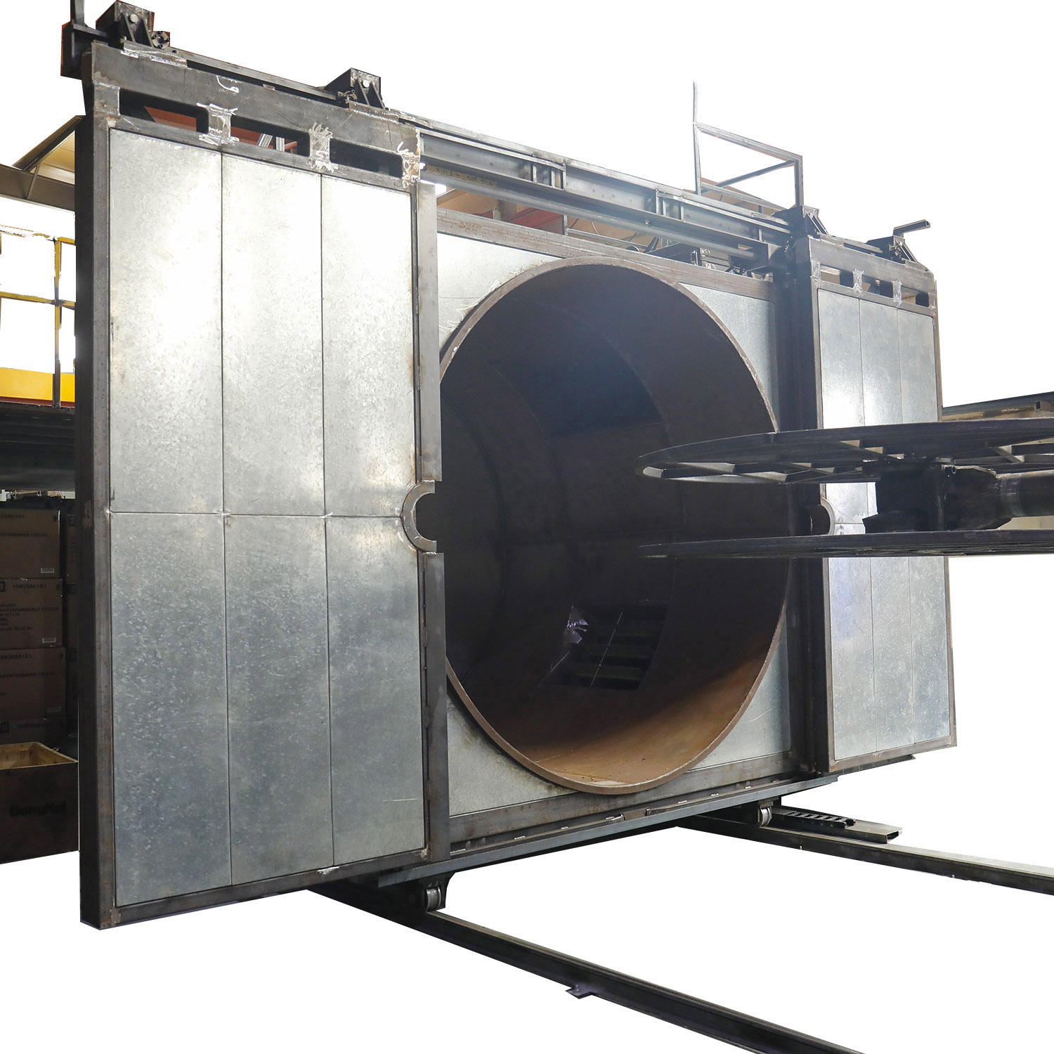Oven Carousel Rotomoulding Machine for Cleaning Machine