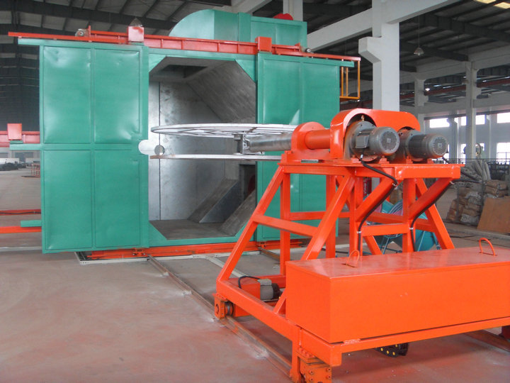 Roto Two Arms Shuttle Rotomolding Machine for Sale
