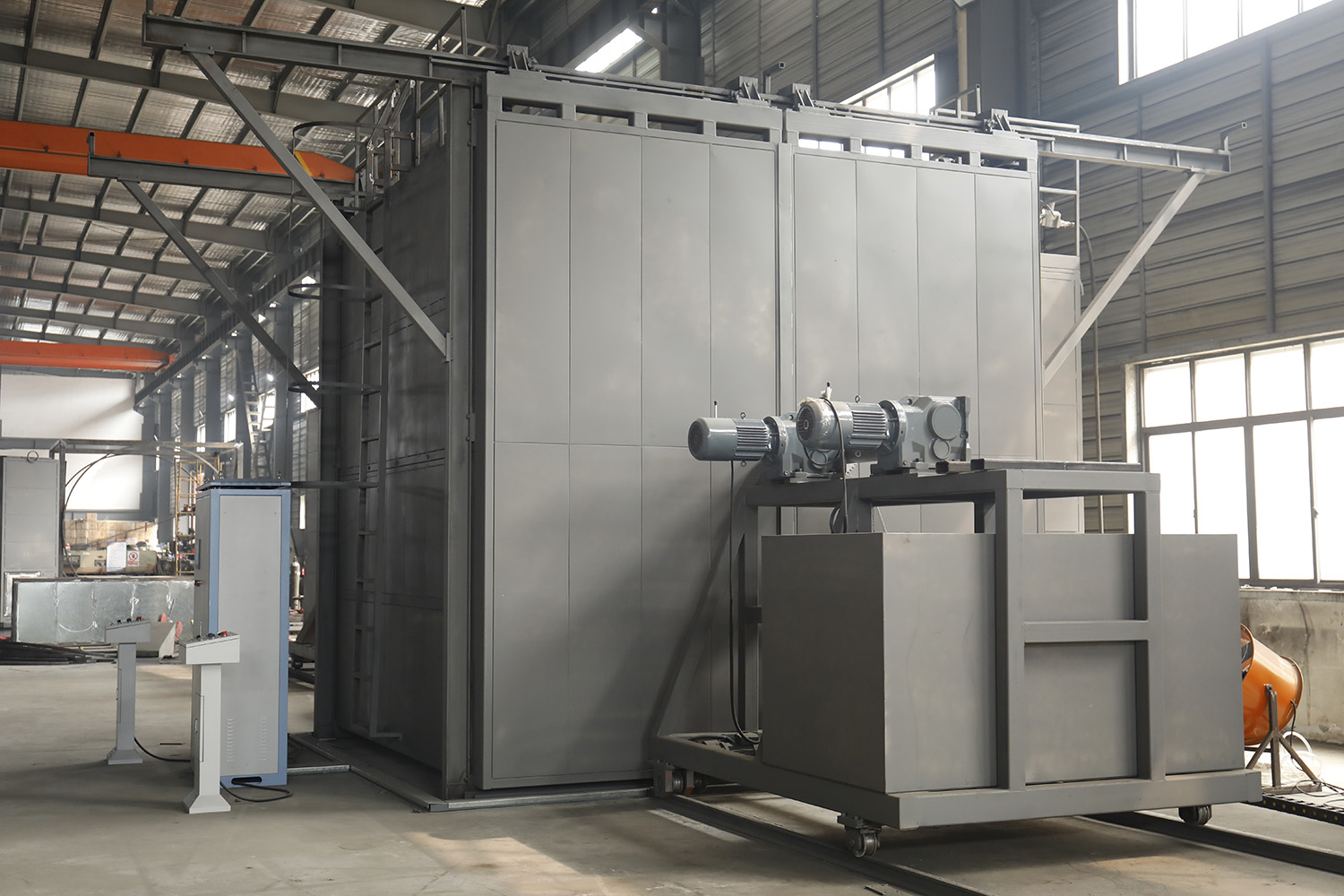 PLC Control Biaxial Rotational Moulding Machine Water Tanks for Sale