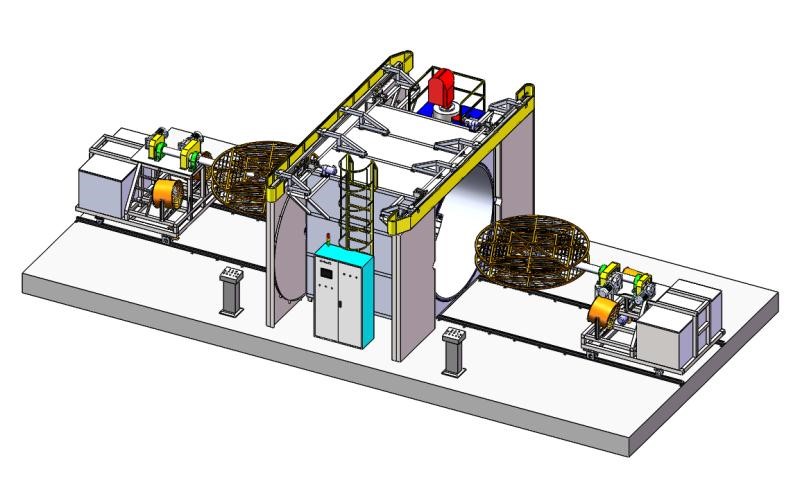 Rotational Molding Machine for Floating Pontoon Manufacturer
