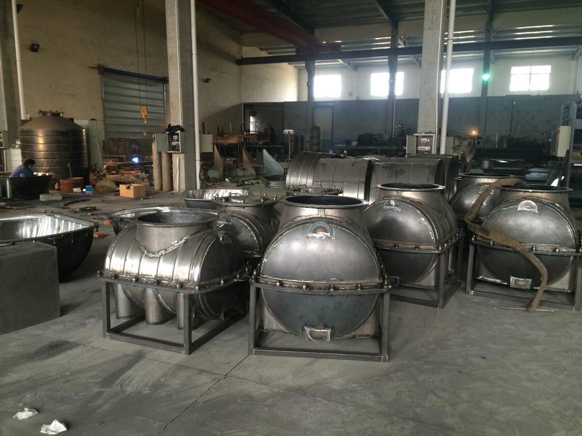 Steel Water tank mould with mirror polishing and Teflon coating