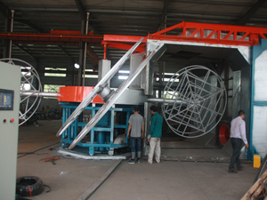 Carrousel Rotational Molding Machine 