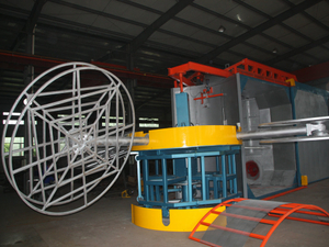 Durable Carrousel Rotational Molding Machine 